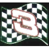 NASCAR DALE EARNHARDT NUMBER 3 FLAG